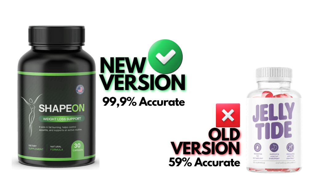 Jellytide discontinued vs ShapeOn new version